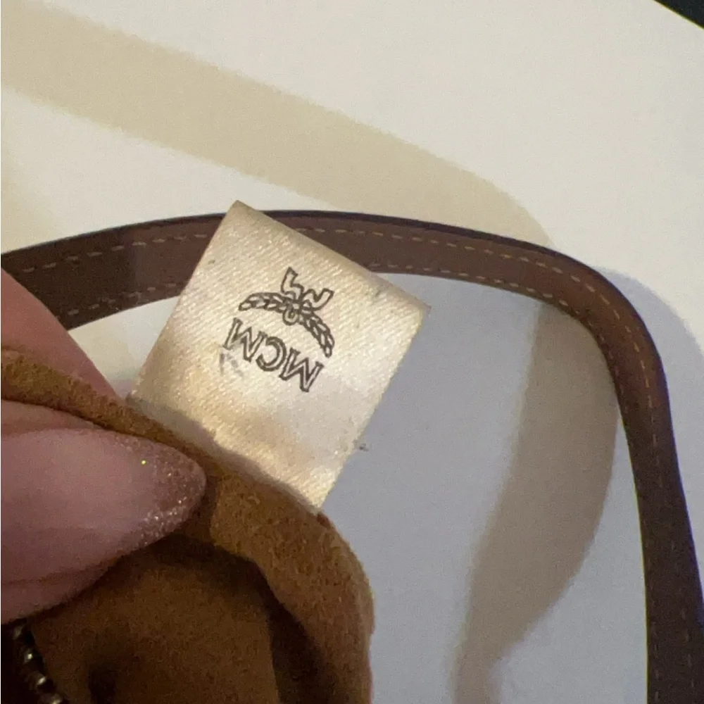 MCM Visetos Monogram Shoulder Bag - Picture 8 of 12